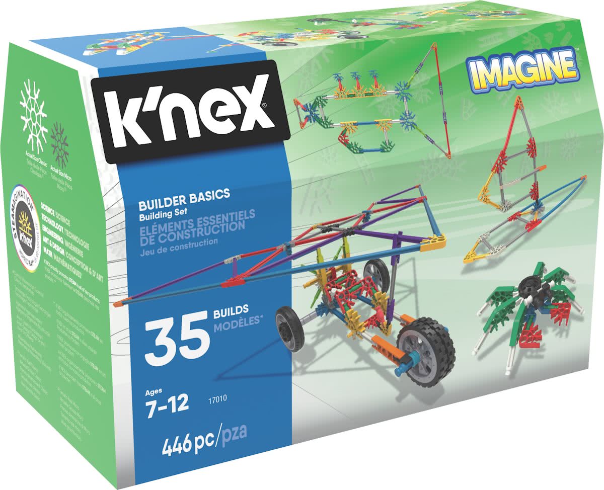 KNEX Builder Basics 35 Models - Bouwset